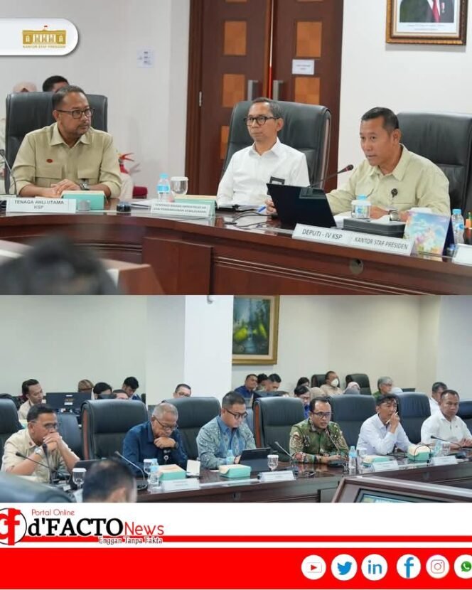 
					Plt. Deputi IV KSP Pimpin Rapat Kick-Off Monitoring dan Evaluasi Program Prioritas Nasional 2025