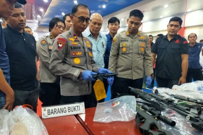 
					Polda Sulut Bekuk 10 Pembuat dan Penjual Senjata Angin Ilegal, Terancam Hukuman Mati!