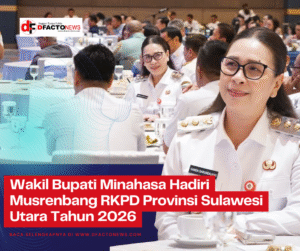 Wakil Bupati Minahasa Hadiri Musrenbang RKPD Provinsi Sulawesi Utara Tahun 2026