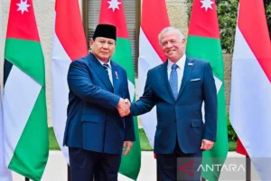 Raja Yordania Puji Peran Strategis Indonesia, Prabowo Tegaskan Dukungan untuk Palestina