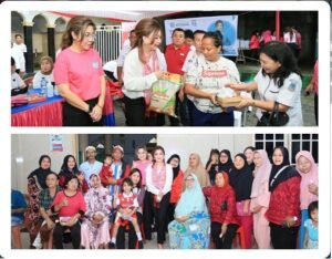 Bhakti Sosial TP-PKK Kota Manado di Mahawu: Sentuhan Kepedulian di Tengah Masyarakat