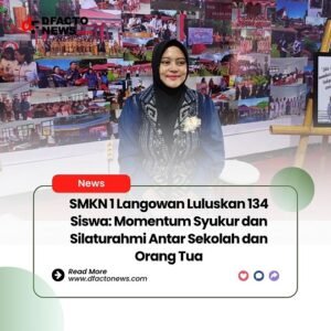 SMKN 1 Langowan Luluskan 134 Siswa: Momentum Syukur dan Silaturahmi Antar Sekolah dan Orang Tua