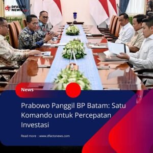 Presiden Prabowo Panggil BP Batam: Satu Komando untuk Percepatan Investasi