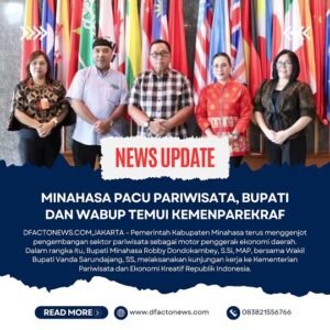 Minahasa Pacu Pariwisata, Bupati Dan Wabup Temui Kemenparekraf