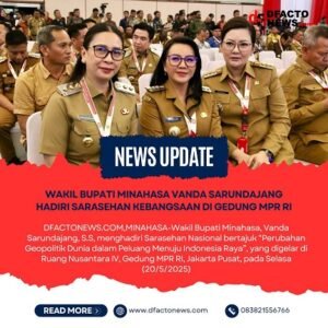 Wakil Bupati Minahasa Vanda Sarundajang Hadiri Sarasehan Kebangsaan Di Gedung MPR RI