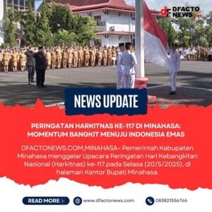 Peringatan Harkitnas ke-117 di Minahasa: Momentum Bangkit Menuju Indonesia Emas