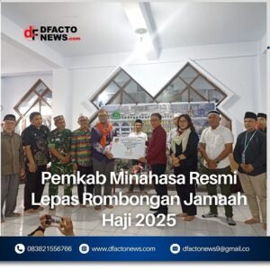 Pemkab Minahasa Resmi Lepas Rombongan Jamaah Haji 2025
