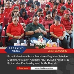 Bupati Minahasa Resmi Membuka Kegiatan Satellite Medium Activation Akademi ABC, Dukung Kreativitas Kuliner dan Pemberdayaan UMKM Daerah