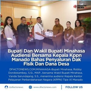 Bupati Dan Wakil Bupati Minahasa Audiensi Bersama Kepala Kppn Manado Bahas Penyaluran Dak Fisik Dan Dana Desa