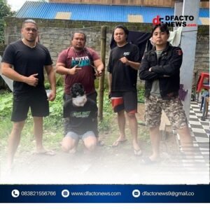 PEMBUNUHAN SADIS DI DEPAN GOR UNIMA, RESMOB MINAHASA BEKUK PELAKU BESERTA BARANG BUKTI