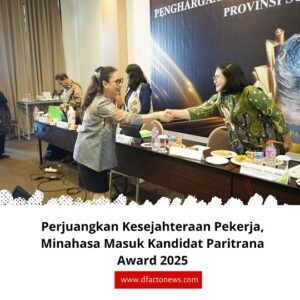Perjuangkan Kesejahteraan Pekerja, Minahasa Masuk Kandidat Paritrana Award 2025
