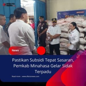 Pastikan Subsidi Tepat Sasaran, Pemkab Minahasa Gelar Sidak Terpadu