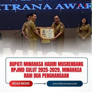 Bupati Minahasa Hadiri Musrenbang RPJMD Sulut 2025-2029, Minahasa Raih Dua Penghargaan