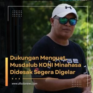 Dukungan Menguat, Musdalub KONI Minahasa Didesak Segera Digelar