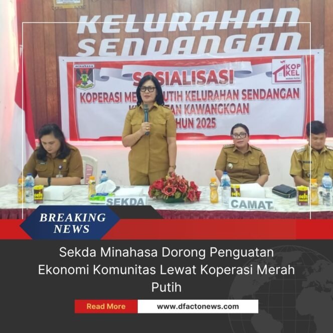 
					Sekda Minahasa Dorong Penguatan Ekonomi Komunitas Lewat Koperasi Merah Putih
