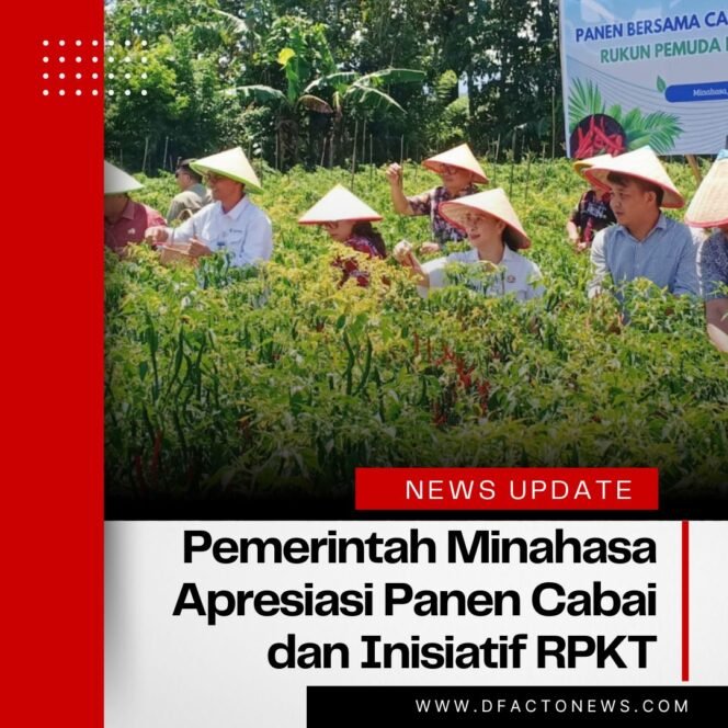 
					Pemerintah Minahasa Apresiasi Panen Cabai dan Inisiatif RPKT