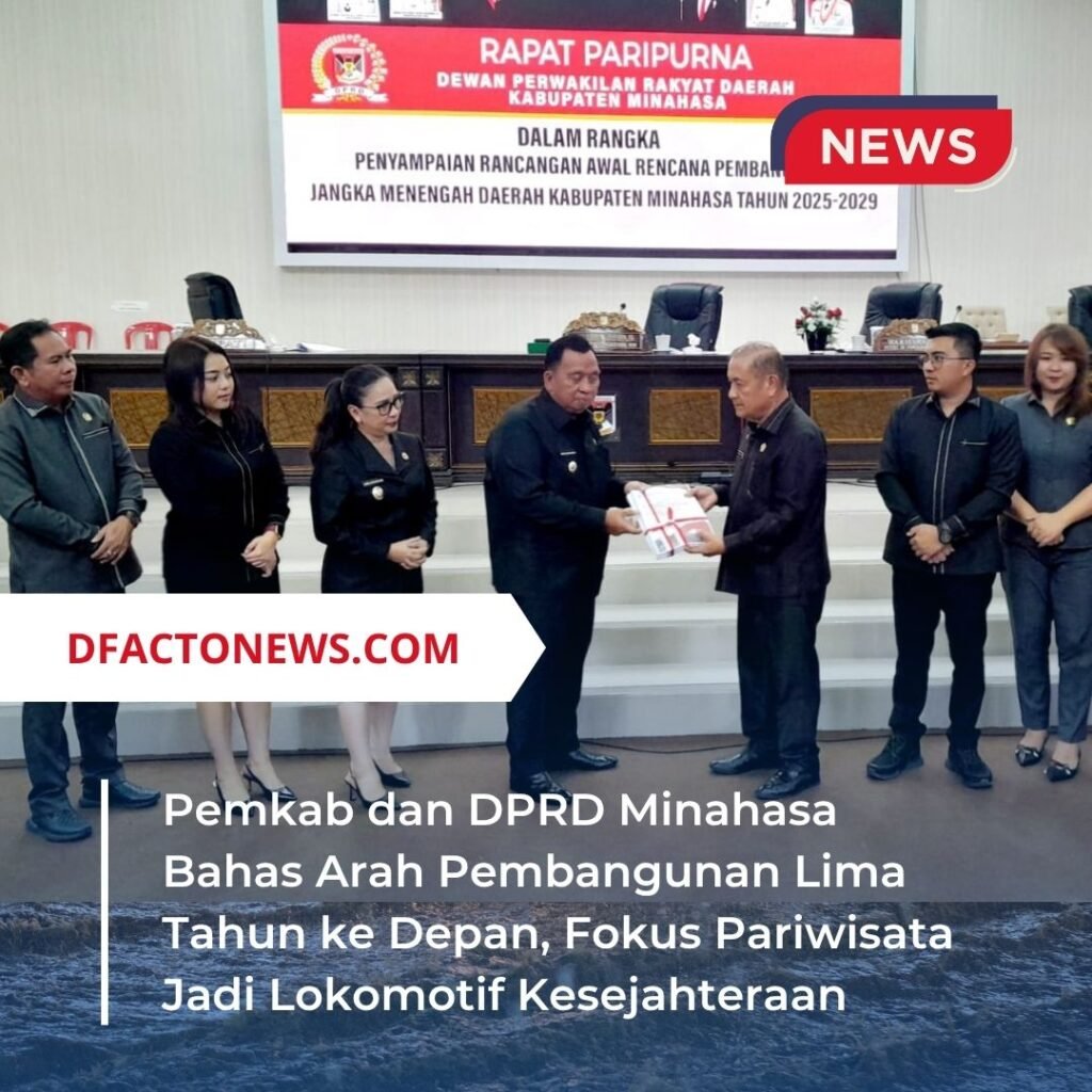 Pemkab dan DPRD Minahasa Bahas Arah Pembangunan Lima Tahun ke Depan, Fokus Pariwisata Jadi Lokomotif Kesejahteraan