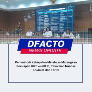 Pemerintah Kabupaten Minahasa Matangkan Persiapan HUT ke-80 RI, Tekankan Nuansa Khidmat dan Tertib