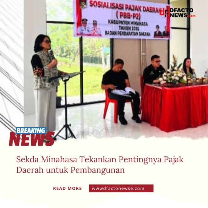 
					Sekda Minahasa Tekankan Pentingnya Pajak Daerah untuk Pembangunan