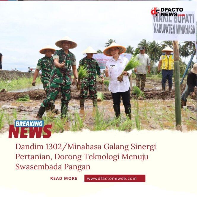 
					Dandim 1302/Minahasa Galang Sinergi Pertanian, Dorong Teknologi Menuju Swasembada Pangan
