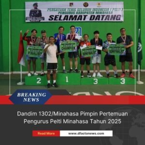 Dandim 1302/Minahasa Pimpin Pertemuan Pengurus Pelti Minahasa Tahun 2025