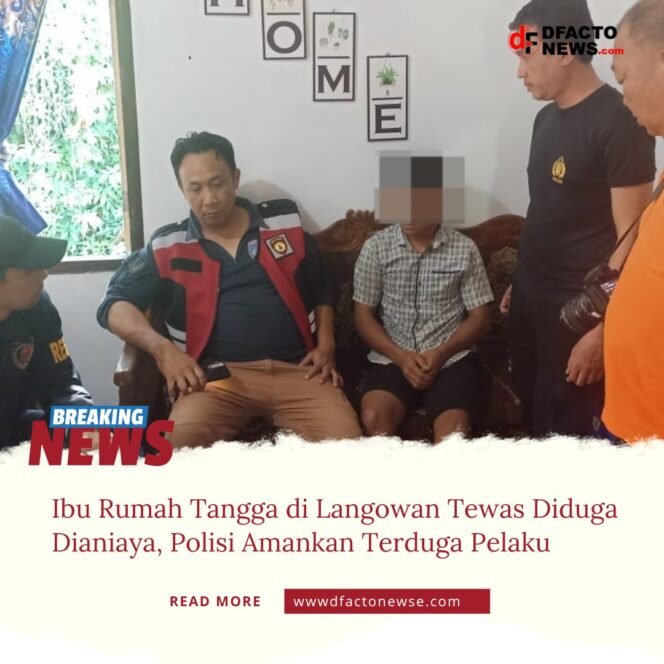 
					Ibu Rumah Tangga di Langowan Tewas Diduga Dianiaya, Polisi Amankan Terduga Pelaku