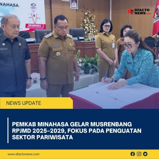 
					Pemkab Minahasa Gelar Musrenbang RPJMD 2025–2029, Fokus pada Penguatan Sektor Pariwisata