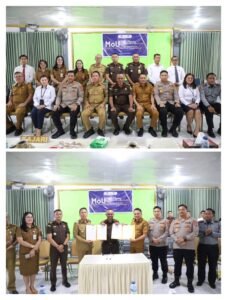 Bupati Mitra Ronald Kandoli Tandatangani Mou Dengan Kejari Minsel