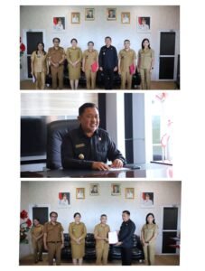 Wakil Bupati Mitra Fredy Tuda Serahkan SK Pejabat Hukum Tua Desa Silian dan Desa Silian Tiga