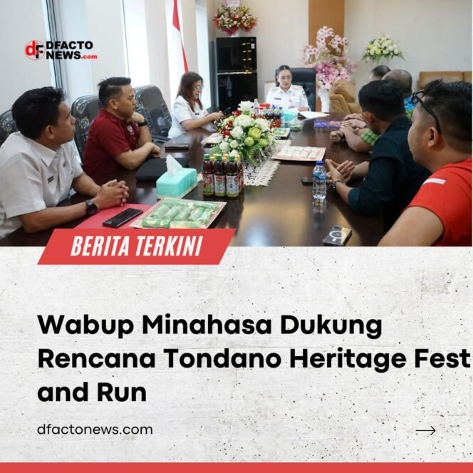 
					Wabup Minahasa Dukung Rencana Tondano Heritage Fest and Run
