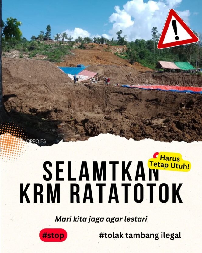 
					HIMA-Mitra Desak Penegak Hukum Tindak Tegas Penambang Ilegal di Kebun Raya Megawati Ratatotok
