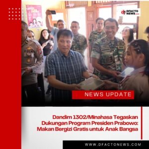 Dandim 1302/Minahasa Tegaskan Dukungan Program Presiden Prabowo: Makan Bergizi Gratis untuk Anak Bangsa