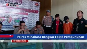 Polres Minahasa Bongkar Kasus Pembunuhan Sadis di Langowan Selatan