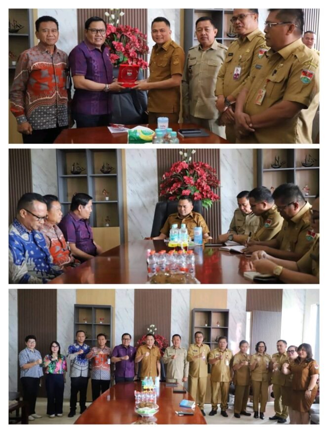 
					Bupati Minahasa Tenggara Ronald Kandoli Terima Kunjungan Kakanwil Kementrian Hukum Sulut