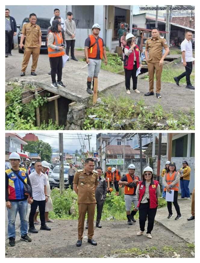 
					Bupati Minahasa Tenggara Ronald kandoli Tinjau Pelebaran Jalan Kota Ratahan