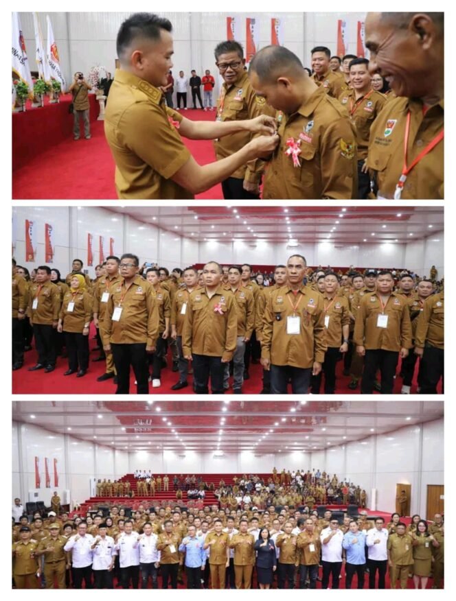 
					Bupati Minahasa Tenggara Ronald Kandoli Lantik Pengurus Desa Bersatu Mitra