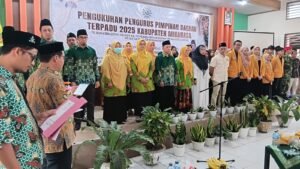 PDM Minahasa dan Ortom Dikukuhkan, Muhammadiyah Didorong Jadi Mitra Strategis Daerah
