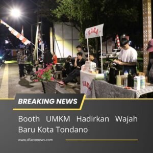 Booth UMKM Hadirkan Wajah Baru Kota Tondano