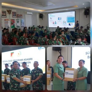 Kodim 1302/Minahasa dan PT Asabri Sinergi Tingkatkan Perlindungan Finansial Prajurit