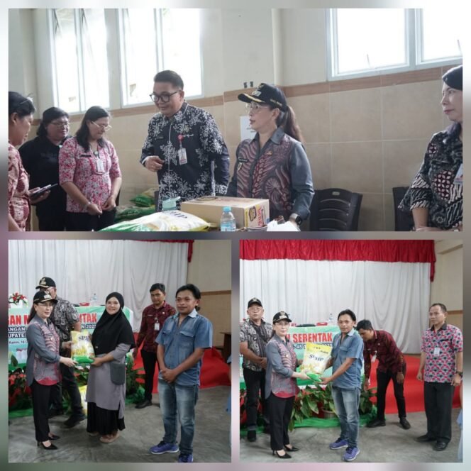 
					Wabup Minahasa Buka Gerakan Pangan Murah Serentak