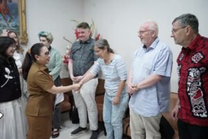 Wabup Minahasa Terima Audiensi Tim EKHN Jerman, Bahas Penguatan Kerja Sama Sosial dan Keagamaan