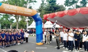 Semarak Jalan Sehat Warnai Peringatan Hari Jadi Minahasa ke-597