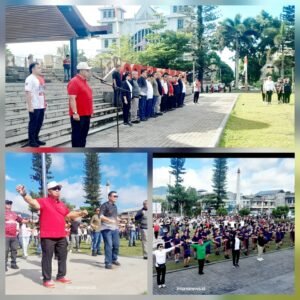 Pemkab Minahasa Gelar Apel dan Olahraga Pagi, Bupati Tegaskan Disiplin dan Budaya Hidup Sehat