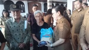 Wabup Vanda Sarundajang Gelar Baksos Hari Jadi Minahasa ke-597 di Kawangkoan Raya