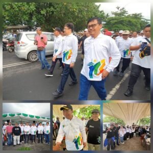 Muhammadiyah Sulut Gelar Milad ke-113, Ribuan Warga Padati Jalan Sehat di Manado