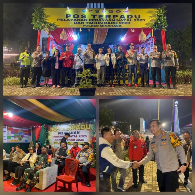 
					Kapolres Minahasa Pantau Langsung Kamtibmas Jelang Tahun Baru