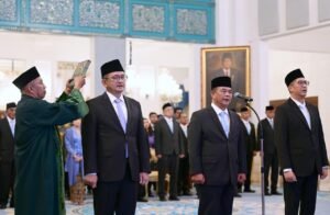 Enam Dubes LBBP RI Resmi Dilantik Presiden Prabowo di Istana Negara