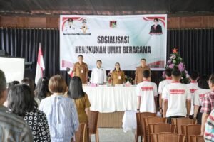 Perkuat Sinergi Daerah, Wabup Minahasa Hadiri Kegiatan Kesbangpol