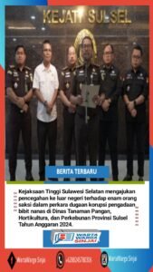 Kejati Sulsel Cegah Enam Saksi Kasus Bibit Nanas ke Luar Negeri
