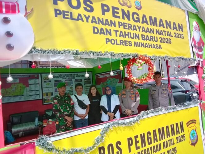 
					Kodim 1302/Minahasa Gelar Pam Natal–Tahun Baru, Seluruh Koramil Dikerahkan